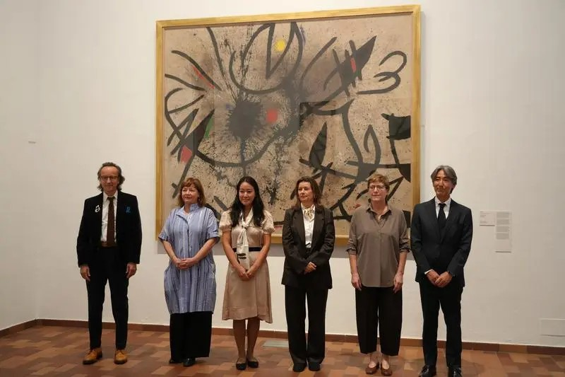 La Fundació Joan Miró es reforça amb un dipòsit de 37 obres de la Col·lecció Katsuta per als pròxims deu anys