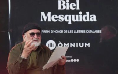 L’escriptor i poeta mallorquí Biel Mesquida guanya el 58è Premi d’Honor de les Lletres Catalanes