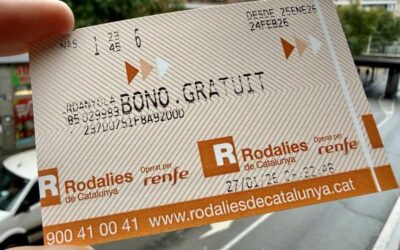 Els abonaments gratuïts de Rodalies, trens de mitjana distància i regionals allarguen la vigència fins al 30 d’abril