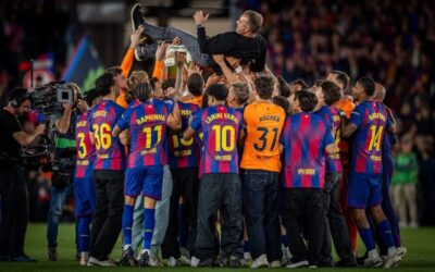 Una altra llarga nit de celebració barcelonista