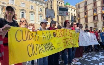 Treballadors de l’Ajuntament de Barcelona en vaga es mobilitzaran coincidint amb la visita del Papa