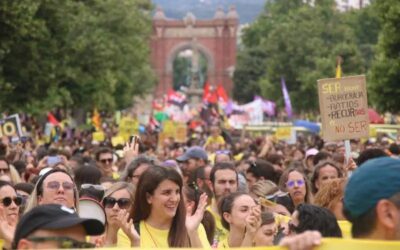 Els docents tornen a la vaga coincidint amb l’arribada del Papa a Barcelona amb una manifestació a plaça Espanya