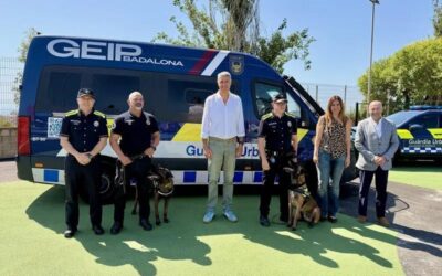 Una unitat canina perseguirà la presència de drogues durant la revetlla de Sant Joan a Badalona