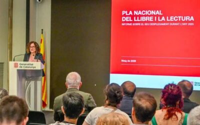 El Pla Nacional del Llibre i la Lectura mobilitza més de 20 milions d’euros en tres anys