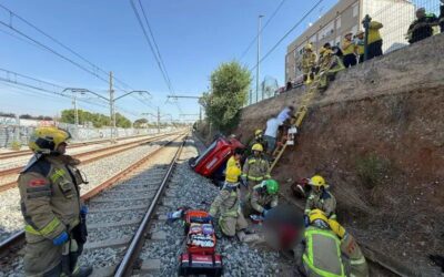 Restablerta la circulació a l’R4 entre Cerdanyola i Terrassa per la caiguda d’un vehicle a les vies a Sabadell