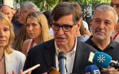 Illa al Comitè Federal del PSOE: “Venim a dir que no tenim por de res, ni ens fan callar ni ens dobleguen”