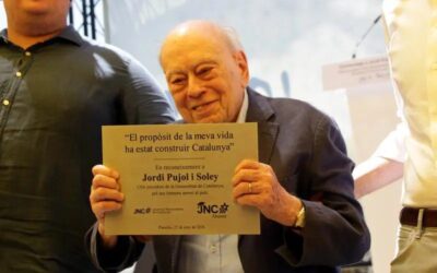 Pujol demana en l’homenatge de la JNC «integrar la gent que ve de fora i cohesionar»