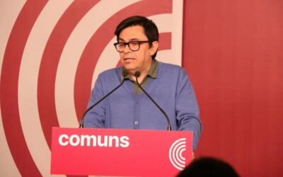 BComú creu que la seva «davallada» al baròmetre respon als canvis de lideratge de la formació