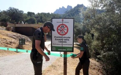 Montserrat i la Serra de Montsant s’afegeixen als espais naturals tancats i els Agents Rurals demanen «responsabilitat»