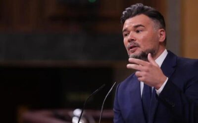 Rufián diu que Zapatero ha donat “poques o zero explicacions” i que un “regal de cortesia és una cistella de Nadal”