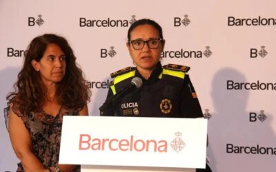 La Guàrdia Urbana de Barcelona desallotja un assentament a Montjuïc on dormien una trentena de persones