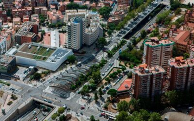 La ronda de Dalt tindrà des de dilluns un carril tallat per sentit entre les sortides 5 i 6 per les obres de cobertura