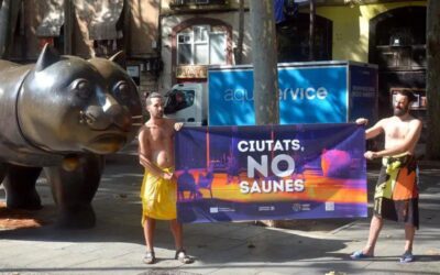 La campanya ‘Ciutats, no saunes’ arriba a Barcelona per alertar de la calor a les comunitats més vulnerables