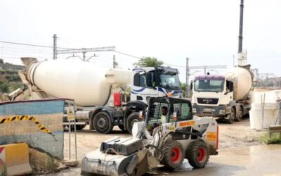 Desallotgen una vuitantena de veïns a Trinitat Vella per vibracions provocades per obres d’Adif a la zona