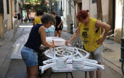 La Festa Major de Gràcia encara la recta final dels preparatius dels guarnits a «contrarellotge»: «Necessitem mans»