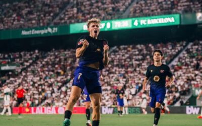 0-5. El Barcelona s’estrena amb una exhibició ofensiva davant l’Elx