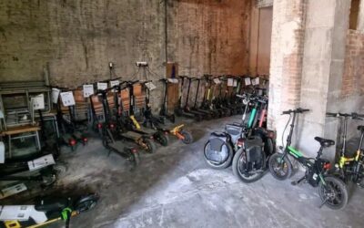 La Guàrdia Urbana de l’Hospitalet supera els 500 patinets elèctrics requisats, un 47,6% més que en tot l’any passat
