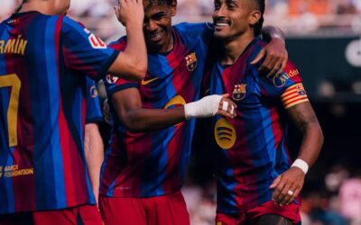 0-5. El Barcelona es queda sol al capdavant