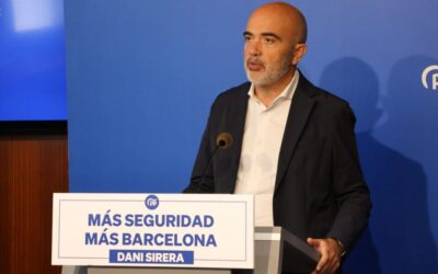 Sirera acusa Collboni, Illa i Sánchez de convertir Barcelona en «la ciutat més insegura d’Espanya» i reclama un pla integral contra la delinqüència