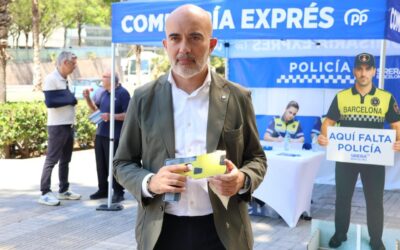 Sirera insistirà a dotar la Guàrdia Urbana de pistoles tàser i acusa Collboni de reaccionar només quan les imatges són alarmants