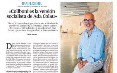 Sirera: “Sóc l’única alternativa possible a Collboni”