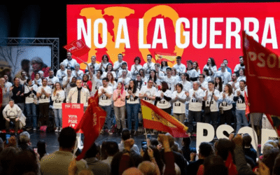 Sánchez reivindica el ‘No a la guerra’ i critica els qui «dubten i són ambigus»: «Els socialistes defensem la pau»