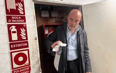 Sirera exigeix el desallotjament immediat de la sortida d’emergència del Mercat Vall d’Hebron-Taxonera