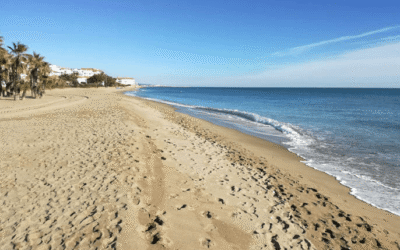 Oposició del grup ecologista Geven als moviments de sorres de les platges del Vendrell cap a Calafell