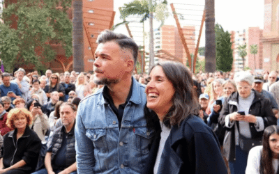Rufián i Montero protagonitzen junts a Barcelona el primer acte de precampanya amb crides a «sotmetre» el PSOE